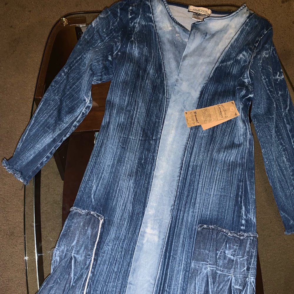 Fashion Nova Long Jean Jacket